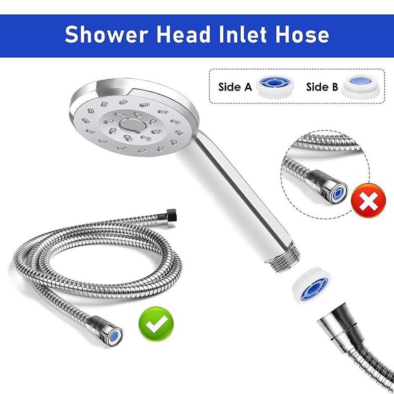 7PCS/Set Shower Head Restrictor Flow Hose Reducer Bathroom Water Saver Adapter eBay