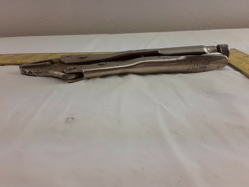 Vintage Petersen Dewitt Vise Grip 10 CR Locking Clamp Pliers Made in USA - Picture 4 of 11