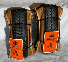 (2 Pack) MTB Folding Tire 60TPI 26x1.95/2.25 27.5x2.10/2.20/2.35 29x2.20 JILUER