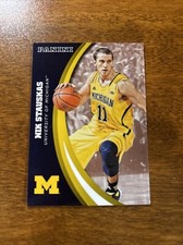 2015 Panini Collegiate Michigan Nik Stauskas #34 B5