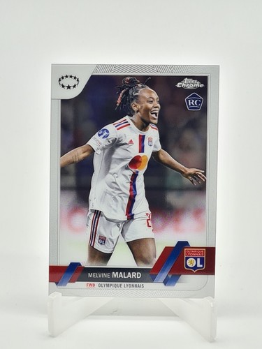 Melvine Malard 2022-23 Topps Chrome UEFA Womens Champions Rookie #87 Lyon RC