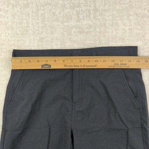 Hurley Nike Dri Fit Chino Shorts Boys 18 Dark Gray Flat Front Skating Surfing - Picture 7 of 14