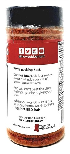 Killer Hogs BBQ Variety Pack - Original BBQ Rub, Hot BBQ Rubs und A.P. Gewürz - Bild 4 von 8