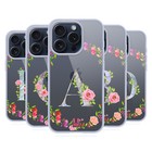 HEAD CASE DECORATIEVE INITIALEN SOFT GEL CASE HOESJE VOOR APPLE iPHONE TELEFOONS