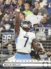 2022 Panini Chronicles #PH-29 Malik Willis Photogenic Tennessee Titans Football