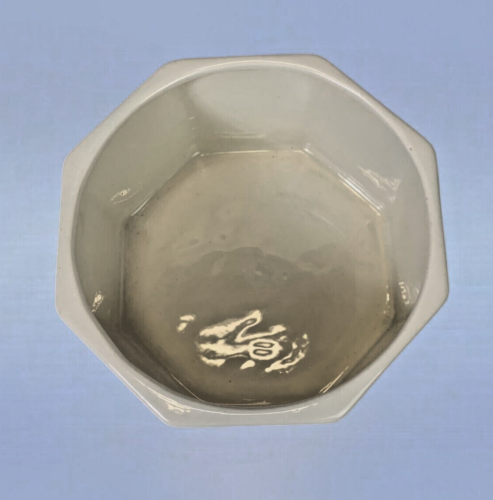 Delfts Regina Four Seasons Handmade Dish Hexagonal Atag 1986 Vintage 16 x 8.5 - Bild 6 von 7
