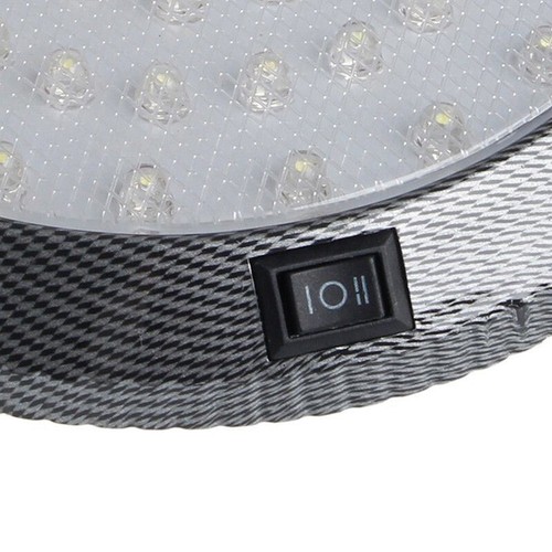 Car Vehicle 46 LED Interior Indoor Roof Ceiling Dome Light White Reading LaYUI4 - Picture 4 of 7
