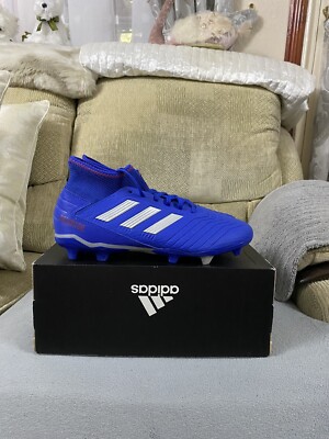 Adidas Predator 19.3 FG Fußballschuhe Blau Neu mit Karton Größe 8uk Herren BB8112