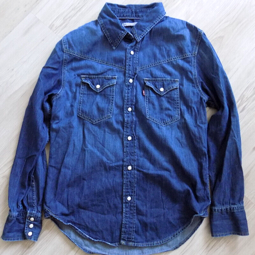 Levi Strauss &Co Levi's Vintage Damen Shirts Gr. S Langarm Knopfleiste - Bild 8 von 10