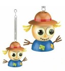 Scarecrow Hanging Metal Bouncy Decor Halloween  Regal Art & Gift 6”