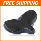 New ListingComfortable Waterproof Bike Saddle with Ergonomic Design and Shock Absorption