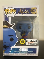 Funko Pop! Vinyl: Disney - Genie (GITD)- Amz Exc- Minor Imperfections-See Photos
