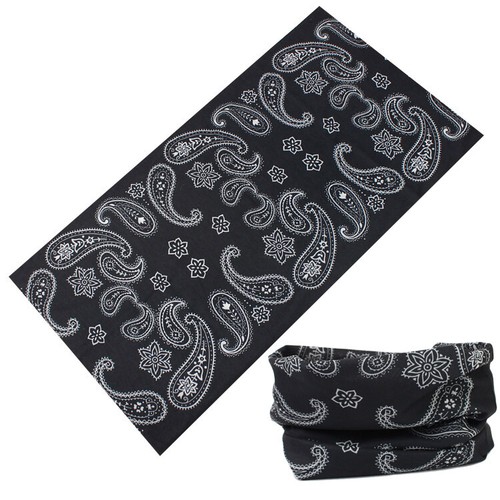 Bandana Face UV Shield Mask Fishing Headwear Biker Neck Tube Scarf Skull Heads - Picture 77 of 209