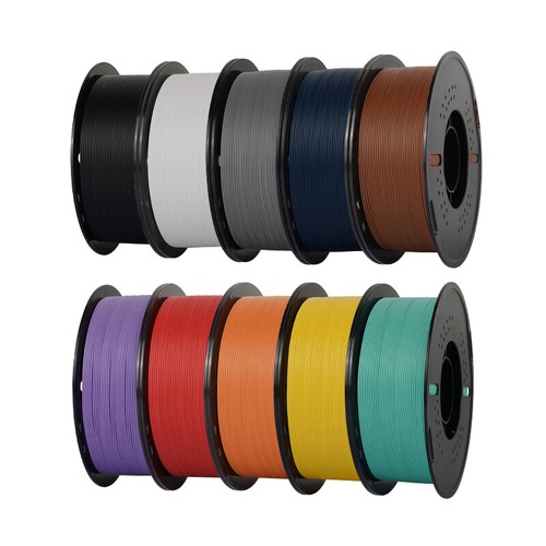 Lot 5KG 10KG PLA PETG Matte High Speed 1.75 mm 3D Printer Filament Bundles Black - Picture 7 of 66