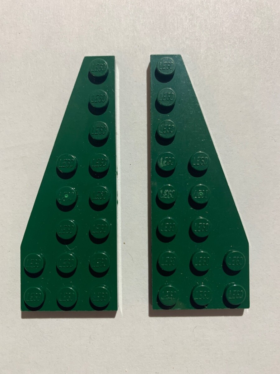 LEGO Parts (2pcs) Left & Right Wing Wedge Plates, 3x8, 50305