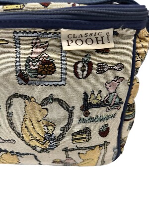 Vintage 2000 Classic Pooh Winnie The Pooh Diaper Carpet Bag NOS