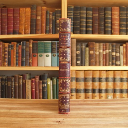 Lalla Rookh - antique leather bound edition of Thomas Moore's classic from 1887 - Picture 2 of 7