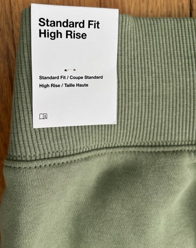 NIKE NEW Womens Sportswear Phoenix Fleece High-Waist DQ5688-386/Oil Green/Black - Picture 14 of 14