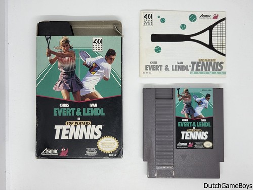 Nintendo NES - Evert & Lendl - Top Players Tennis - USA