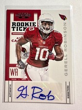 K101,132 - 2012 Panini Contenders #139A Gerell Robinson Auto RC