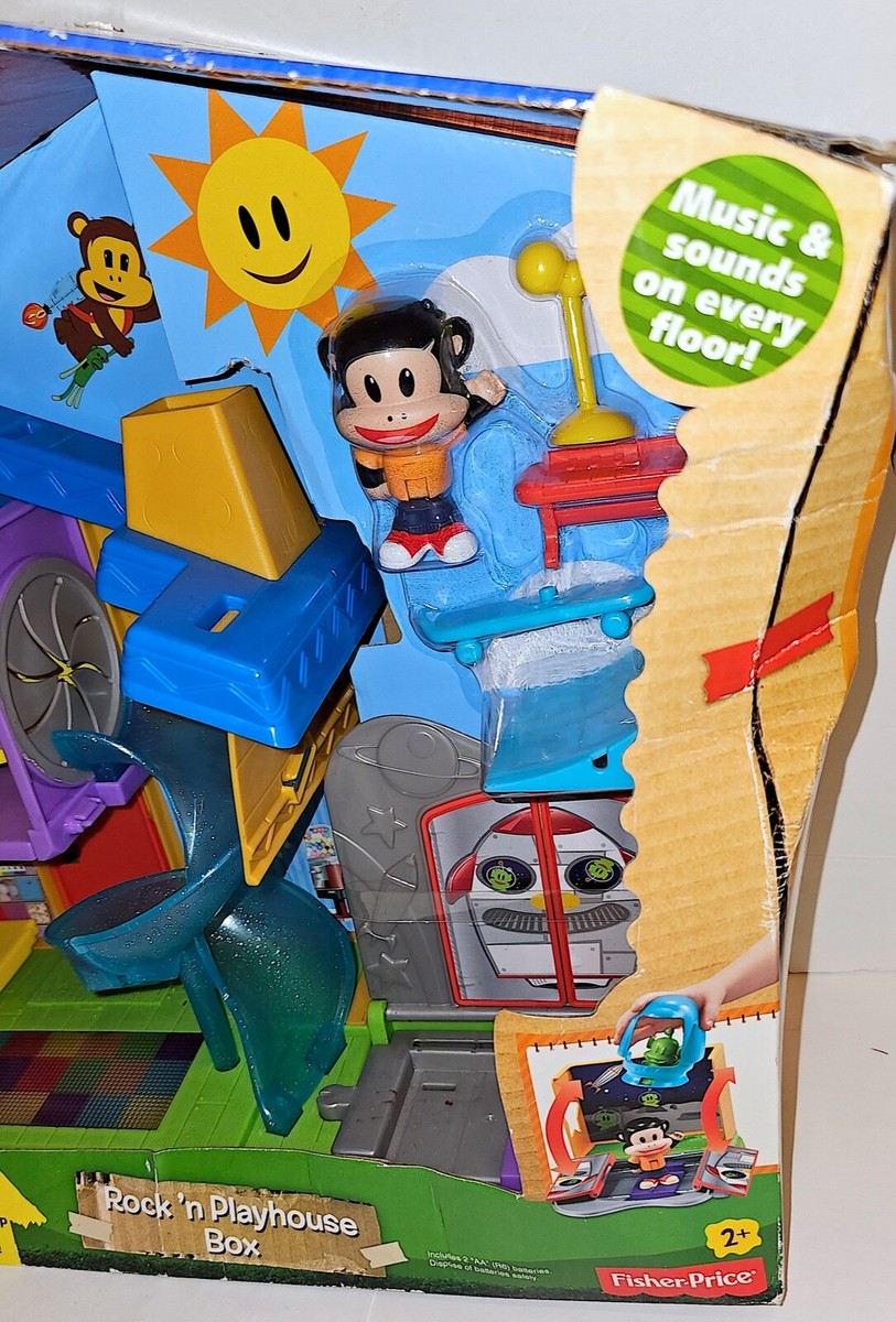 FISHER PRICE - JULIUS JR. ROCK 'N PLAYHOUSE BOX (New in the