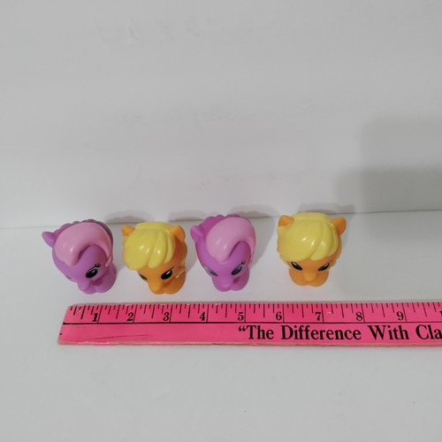 Playskool Friends My Little Pony Daisy Dreams Apple Jack Lot Of 4 Figure Toys - Picture 9 of 9