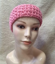 Womens Handmade crochet Headband in PINK