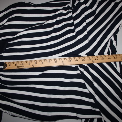 J Crew NEW Sz 14 Navy Blue White Stripped Sleeveless Belted 100% Cotton Jumpsuit - Picture 16 of 20