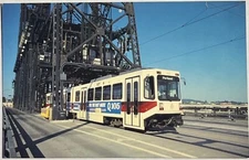 Vintage Postcard Portland Tri-Met Streetcar Railway