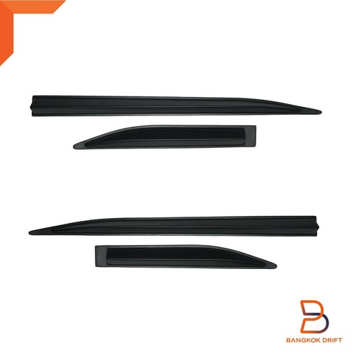 Matteblack OEM Style Side Door Body Cladding Moulding FIT MAZDA BT-50 TF 2021-23 - Picture 4 of 6