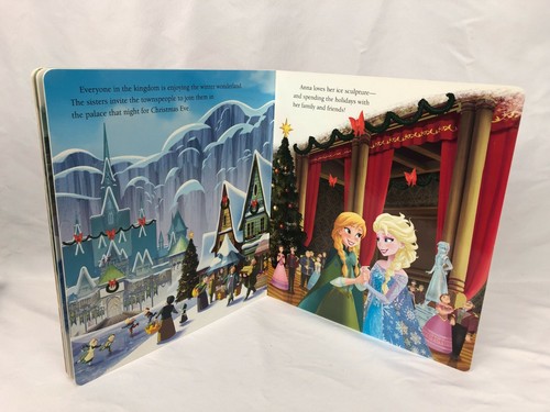 DISNEY Jumping Beans T-Shirt 6 Elsa Frozen AND A Frozen Christmas Book Lot of 2 - Picture 11 of 12