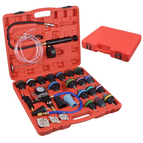 28 PCS Radiator Cooling System Pressure Tester Coolant Purge Refill Vacuum Kit - Picture 3 of 10