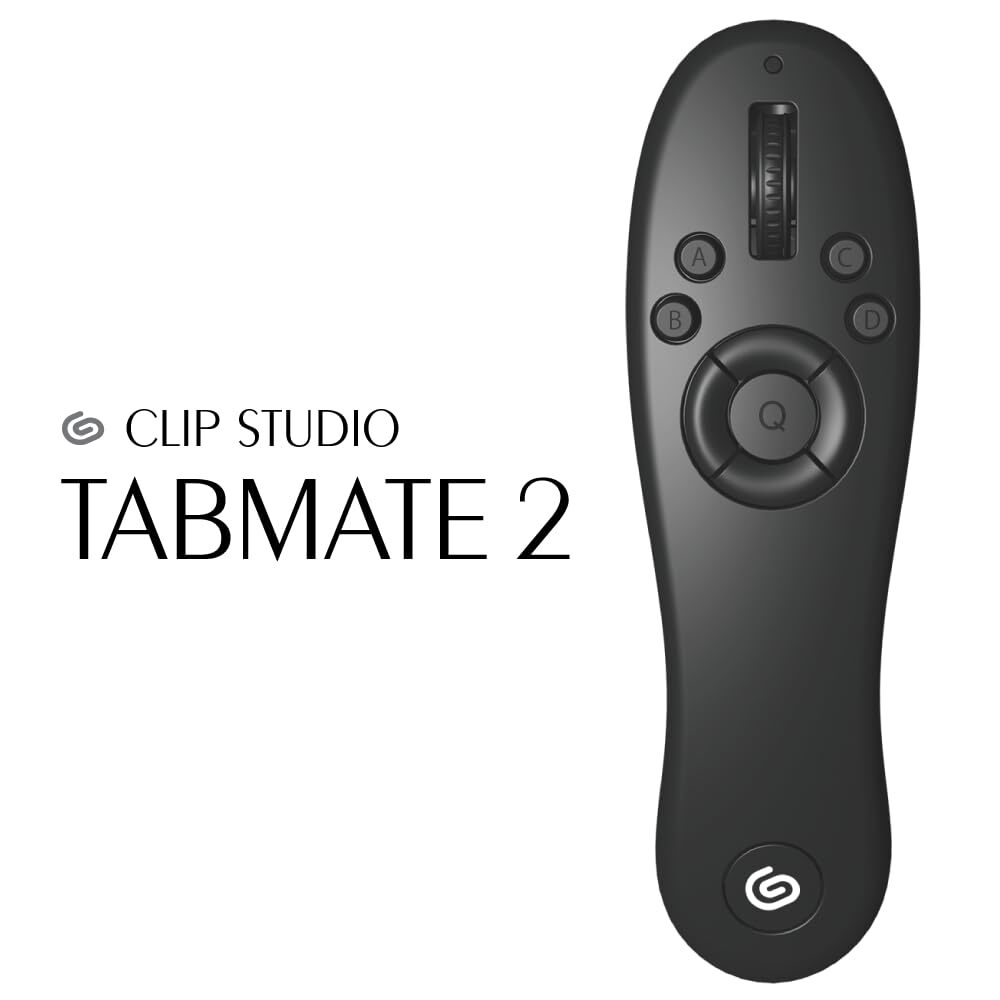 CLIP STUDIO TABMATE 2 Wireless one handed input device iPad