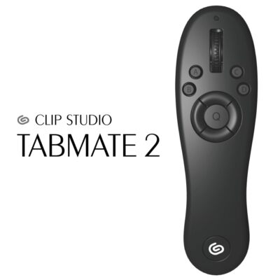 CLIP STUDIO TABMATE 2 Wireless one handed input device iPad