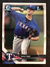 Kyle Cody 1st - 2018 Bowman Chrome BCP62 - Texas Rangers