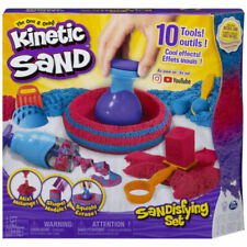 SPIN MASTER Kinetic Sand 2lb Sand and Tools Sandisfying Play Set for Kids Age 3