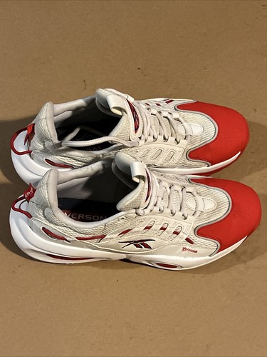 Reebok Solution Mid Allen Iverson Basketball Turnschuhe rot GY0930 Herren Größe 9,5 - Bild 2 von 4