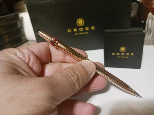 RARE 1998 USA CROSS CENTURY CLASSIC 14KT GOLDFILLED 0.9MM PENCIL NEW - Picture 5 of 6