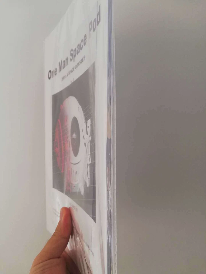 Nuevo 1:48 Hágalo Usted Mismo 2001 Space Odyssey EVA pod Cápsula Única Modelo de Papel 3D Kit de Puzzle Foto 4 de 4