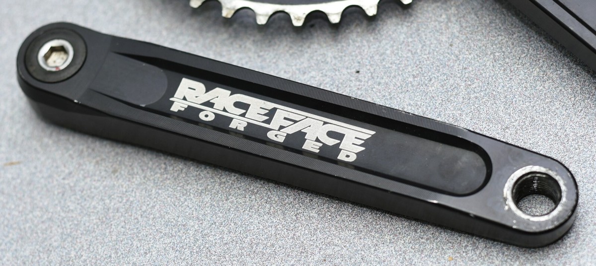 Race Face Turbine Forged Crankset, 22-34-44, 175mm, Square Race Face Turbine Forged Crankset, 22-34-44, 175mm, Square