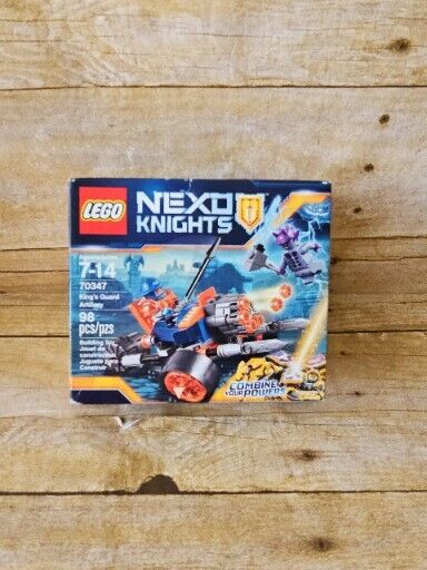 LEGO NEXO KNIGHTS: King's Guard Artillery (70347) Open BOX Complete 