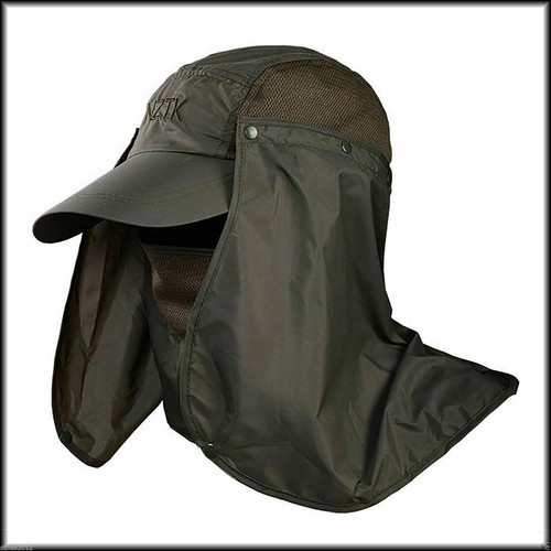 2024 Quality Men Womens Legionnaire Sun Hat Neck Throat Flap Cover UV Protection - Picture 19 of 21
