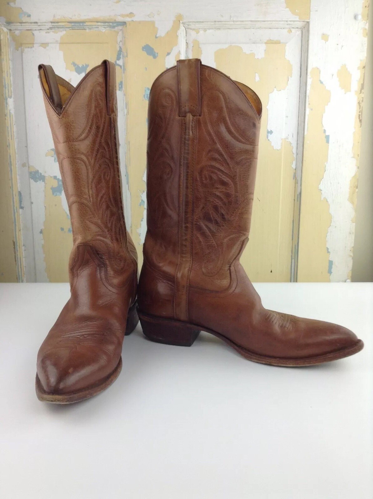 Frye kvinnor röd bspringaaa läder Cowboy stövlar Storlek 8B 87692 Frye kvinnor röd bspringaaa läder Cowboy stövlar Storlek 8B 87692