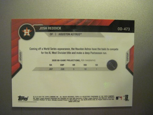 2020 TOPPS NOW SUMMER CAMP JOSH REDDICK #OD-473 - Picture 2 of 2