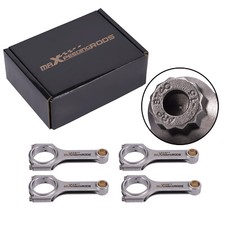 Forged 4340 EN24 Connecting Rods for Ford Cosworth YB Sierra Escort RS 136.5mm