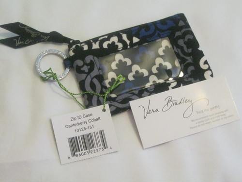 Vera Bradley ZIP ID MONEDA Llavero FUNDA para BOLSO Bolso MOCHILA CORDÓN NUEVO CON ETIQUETAS - Imagen 6 de 37