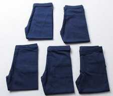 The Children's Place Girls' Soft Solid Leggings 5-Pack WR4 Navy Blue Small NWT