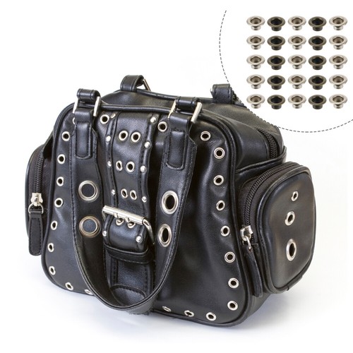 200Pcs Small Metal Grommets Antique Rivets Small Alloy Grommet - Picture 7 of 12