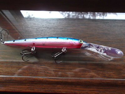 Custom Painted Rapala Suspending Down Deep Husky Jerk,DHJ-12, Stocker Trout