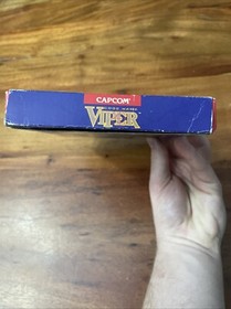 Nintendo NES Code Name Viper Capcom Vintage Video Game Box Manual.